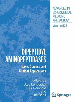 cover image of Dipeptidyl Aminopeptidases